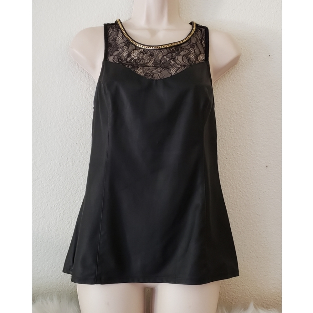 Express Vegan Leather Tank
